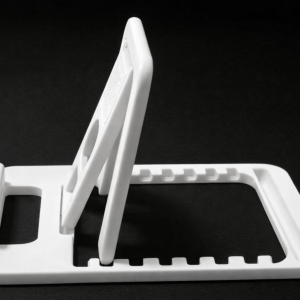 Adjustable Mobile Stand (White)
